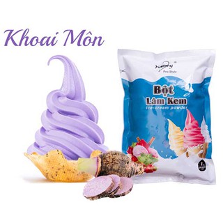 Bột làm kem tươi khoai môn