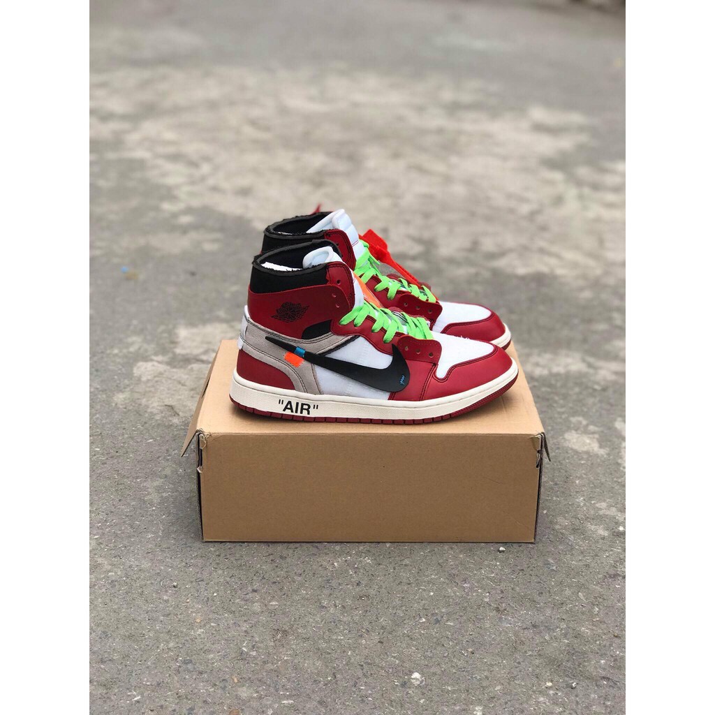 (FULL BOX) Giày Thể Thao NIKE AIR JORDAN ĐỎ TRẮNG