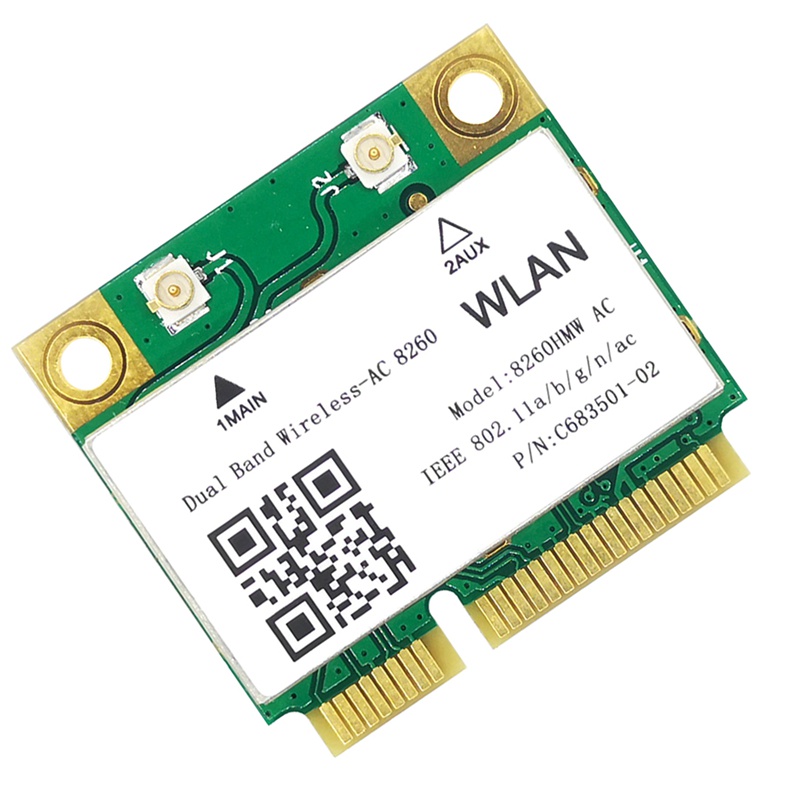 Thẻ mạng wifi mini cho Intel 8260 HMW 8260 AC Mini PCIe (TL-8260HMW) | BigBuy360 - bigbuy360.vn