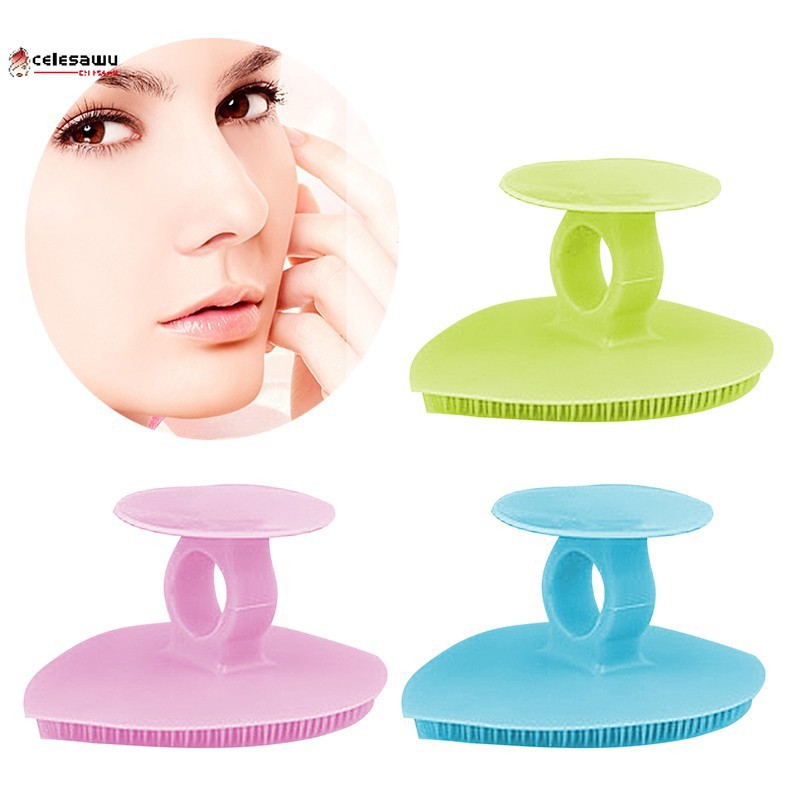 [Hàng mới về] Cọ silicone làm sạch da mặt chất lượng tiện dụng
