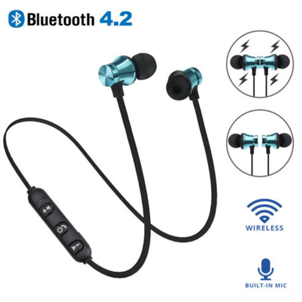 Tai nghe nhét trong không dây Bluetooth 4.2 thiết kế từ tính