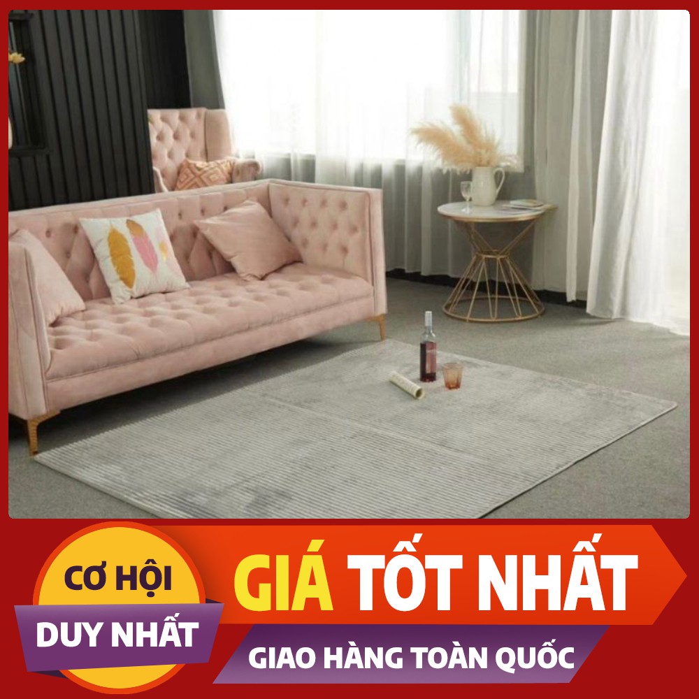 Thảm nỉ nhung tăm trải sàn cao cấp kích thước 1m6x2m