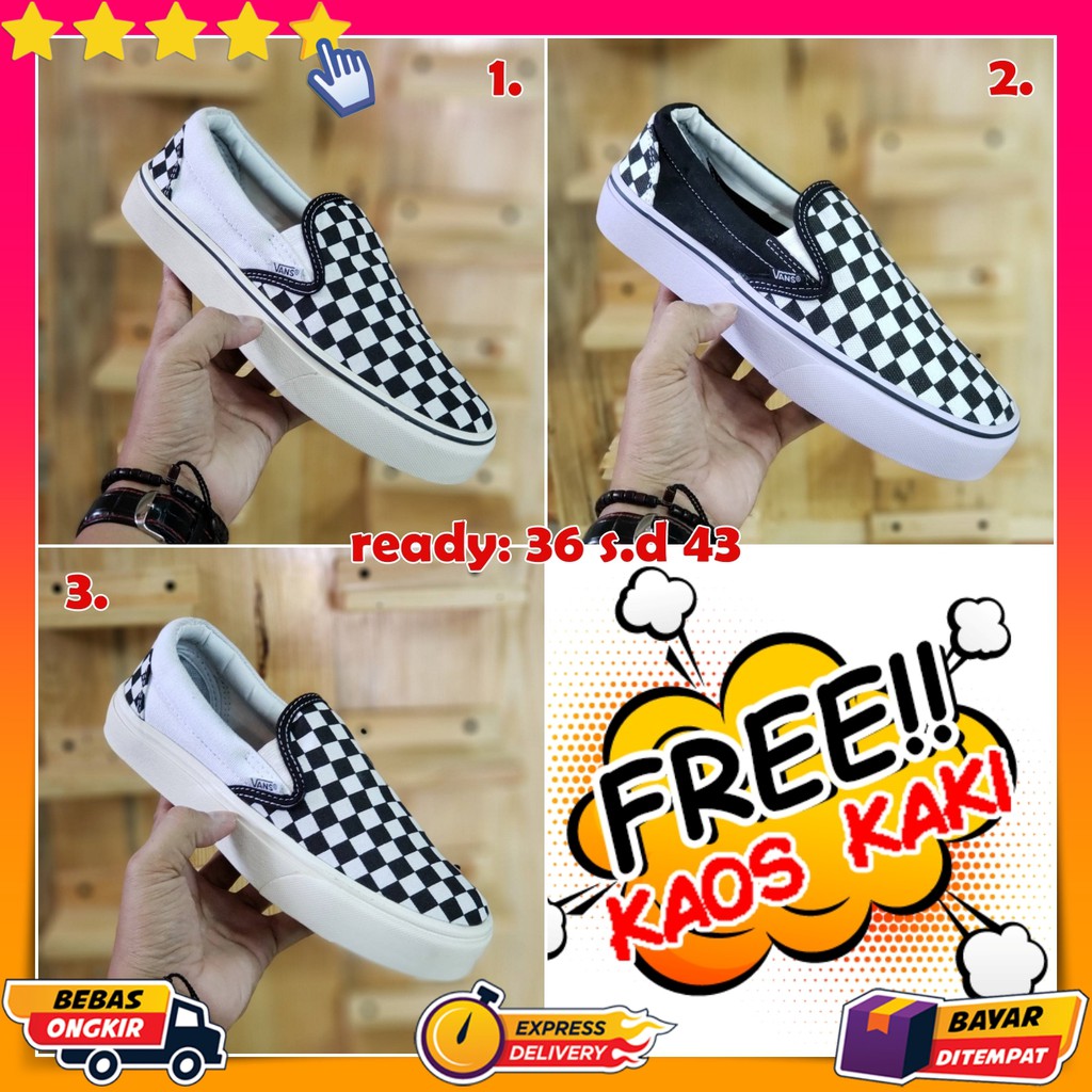 Giày Lười Vans Kiểu Dáng Đơn Giản Thời Trang Dành Cho Nam