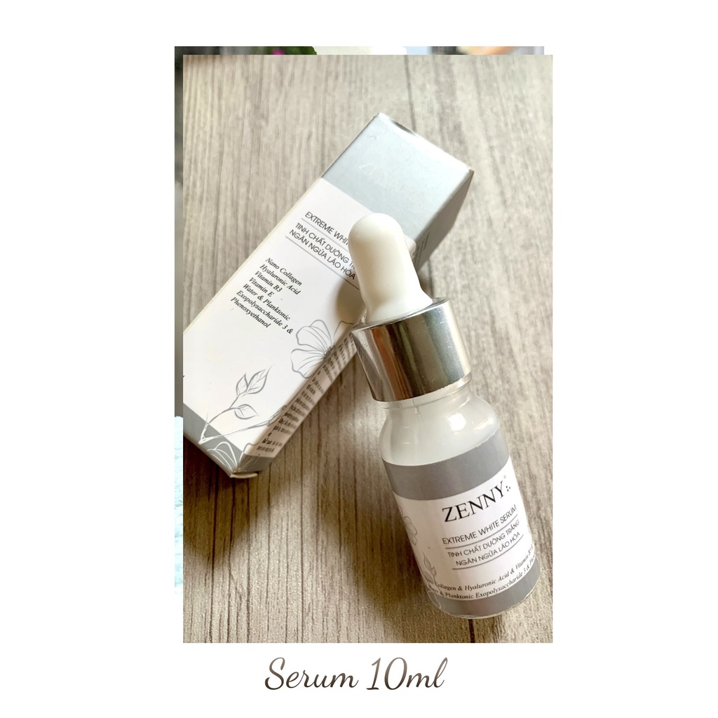 Serum dưỡng trắng da Zenny 10ml