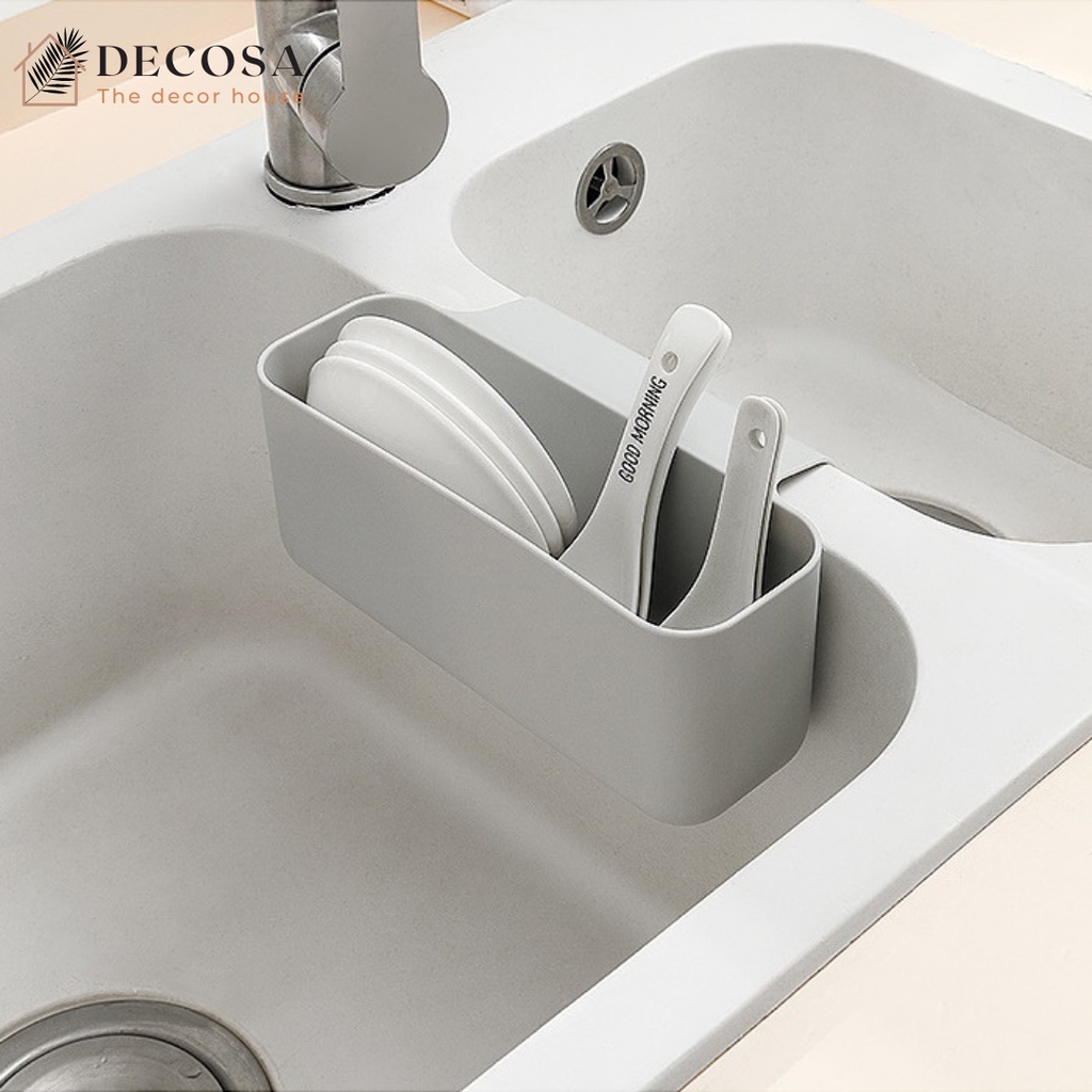 Giá treo bồn rửa chén đựng rau củ đựng đồ rửa bát DECOSA
