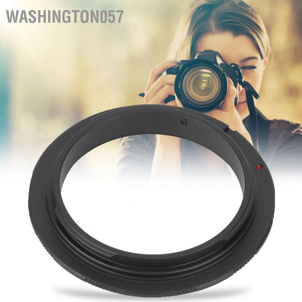 Hàng Hot Hợp kim nhôm bền chụp Macro Vòng điều hợp đảo ngược cho Máy ảnh DSLR Canon EOS Mount Hàng giao ngayWashington057