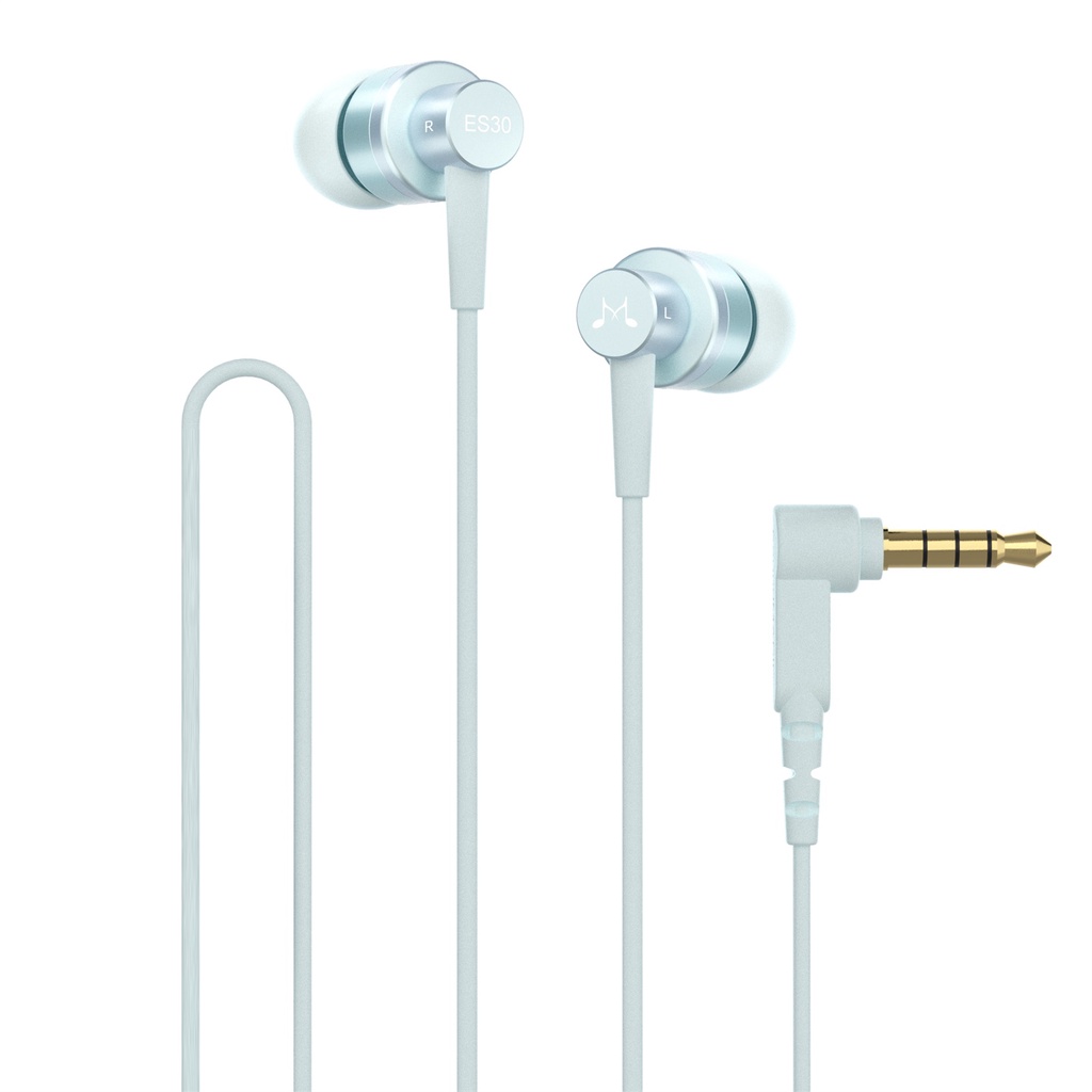Tai Nghe Nhét Kết Nối Dây SoundMAGIC ES30 Chống Ồn Không Micro Âm Thanh HiFi Thoải Mái Phù Hợp Với Nhiều Màu Đen / Hồng / Xanh