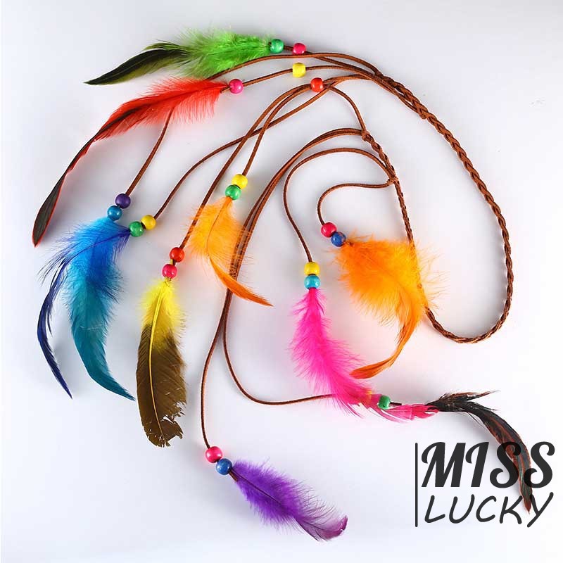 Phụ kiện dây cài tóc phong cách Bohemian thời trang quyến rũ cho nữ