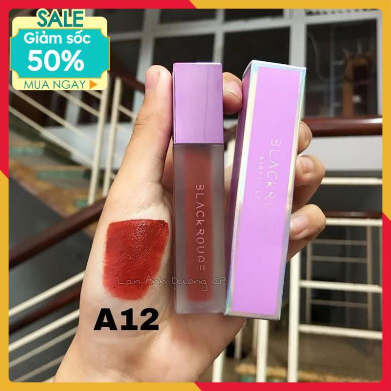 [ 𝐒𝐚𝐥𝐞 𝟓𝟎% ] Son Black Rouge A12 ⚡️𝑯𝒂̀𝒏𝒈 𝑯𝒂𝒏𝒅𝒎𝒂𝒅𝒆⚡️ Son Màu Đỏ Nâu Trầm Siêu Hót | BigBuy360 - bigbuy360.vn
