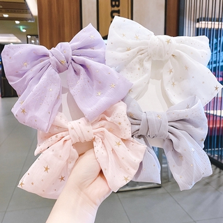Kẹp Tóc Nơ Phong Cách Hàn Quốc Cho Nữ