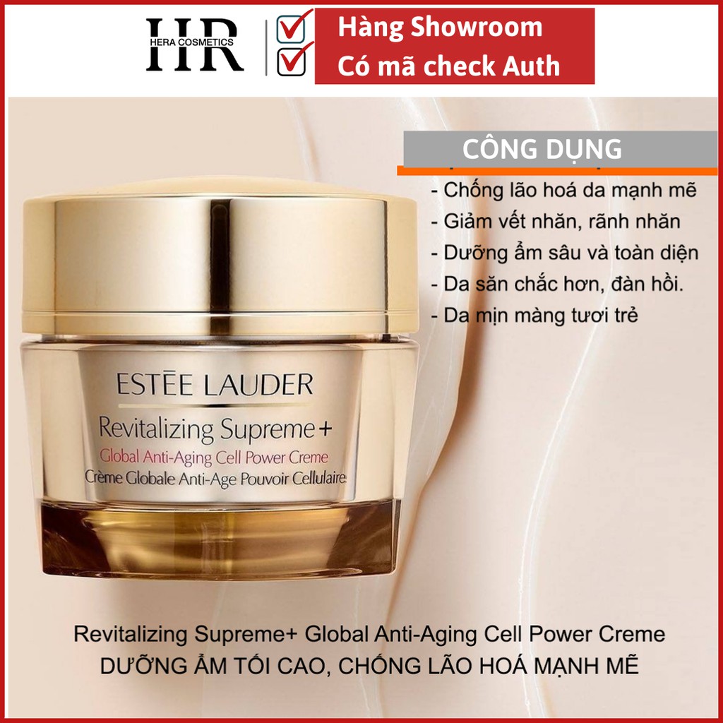 Kem Dưỡng Estee Lauder Ngăn Ngừa Lão Hóa estee lauder revitalizing supreme+ 50ml- soft cream 75ml