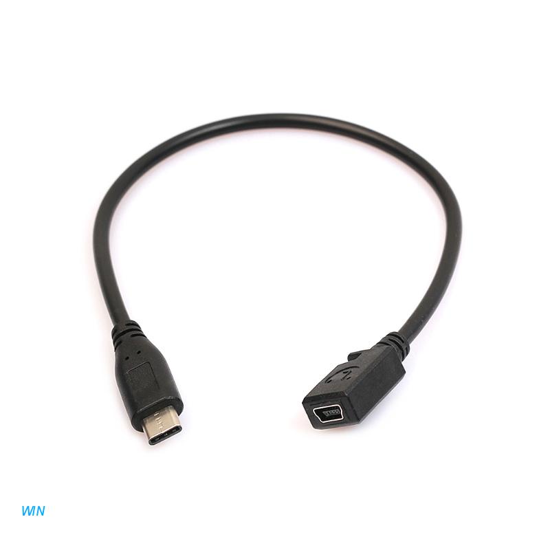 Dây cáp sạc dữ liệu USB 3.1 Type C sang Mini USB cho Nexus 6P