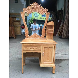 Bàn trang điểm gỗ gõ đỏ