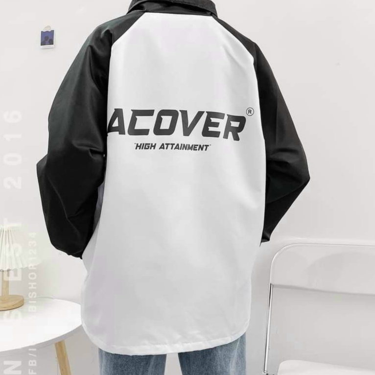 Áo khoác dù nam nữ A.COVER vải dù cao cấp dày dặn không nhăn xù nặng tay thời trăng mẫu mới