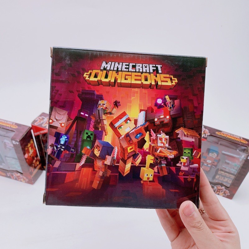 Bộ Đồ Chơi Mô Hình Nhân Vật Minecraft Dungeons-Lego Minecraft