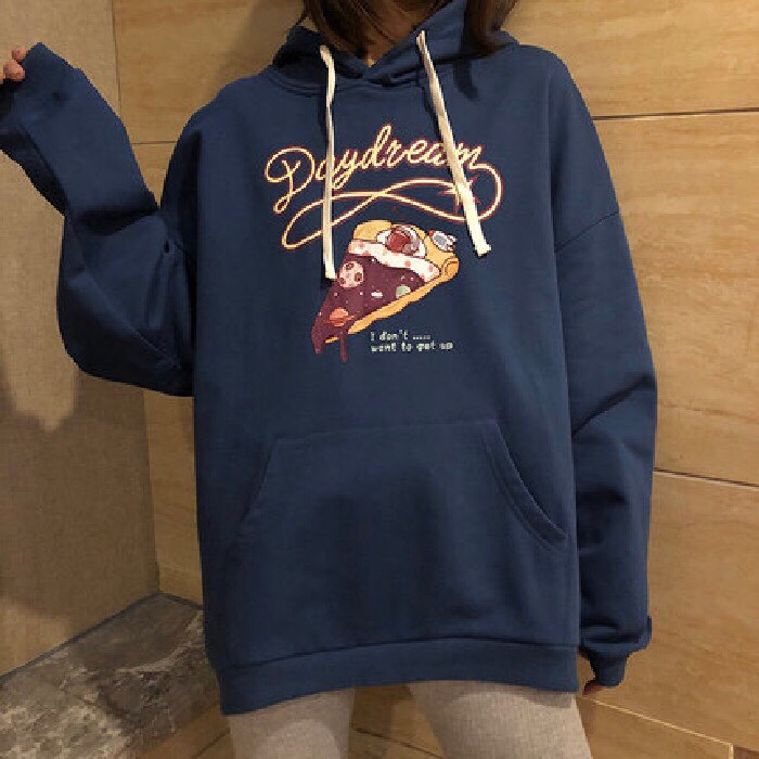 Áo Hoodie Bánh Pizza - Áo Hoodie Chất Nỉ Ngoại - Có Ảnh Thật Kèm Đánh Giá Xưởng May DCS