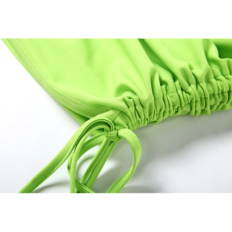 Đầm Chữ A Hở Lưng Phối Dây Rút Gợi Cảm Dành Cho Nữ Cj68 | BigBuy360 - bigbuy360.vn