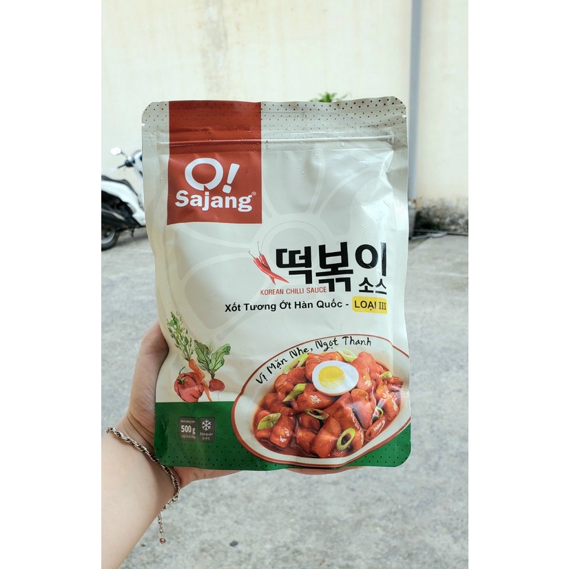 Sốt tương ớt Hàn Quốc Osajang gói 500gr, 1kg