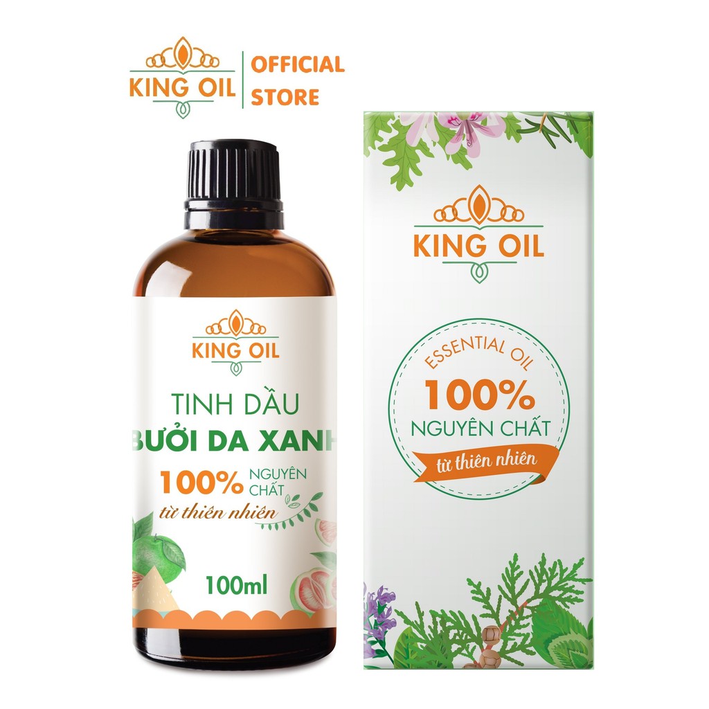 Tinh dầu bưởi da xanh Organic nguyên chất từ thiên nhiên KingOil