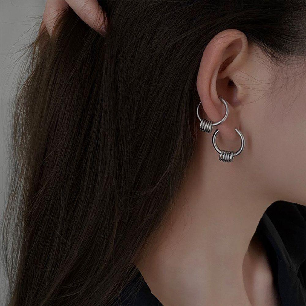 Khuyên Tai VANES1 Bằng Thép Không Gỉ Thời Trang Dành Cho Nam Và Nữ