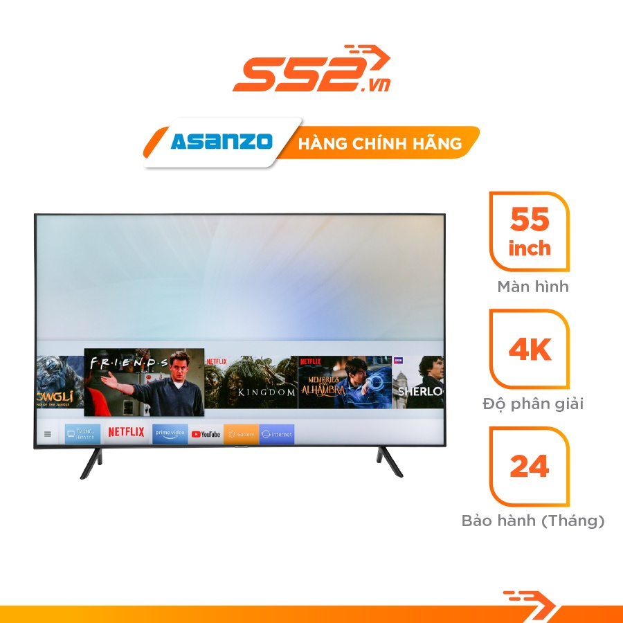 Smart Tivi Asanzo LED 4K 55 inch 55U71 - Bảo Hành Chính Hãng