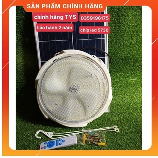 Đèn Năng Lượng Mặt Trời Ốp Trần 500w 400w Chính Hãng TYS thả trần mẫu mới nhất bảo hành 2 năm đổi mới 6 tháng
