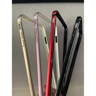 Ốp điện thoại silicon viền kim loại chống sốc cho iphone 6 6plus 6sp 7 8