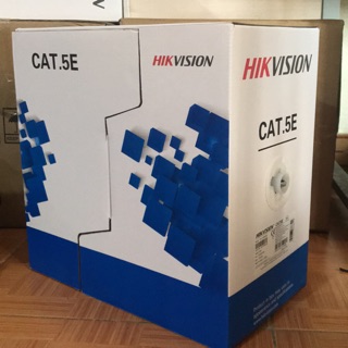 Cáp mạng Hikvision Cat5E 8 lõi đồng nguyên chất DS-1LN5E chính hãng