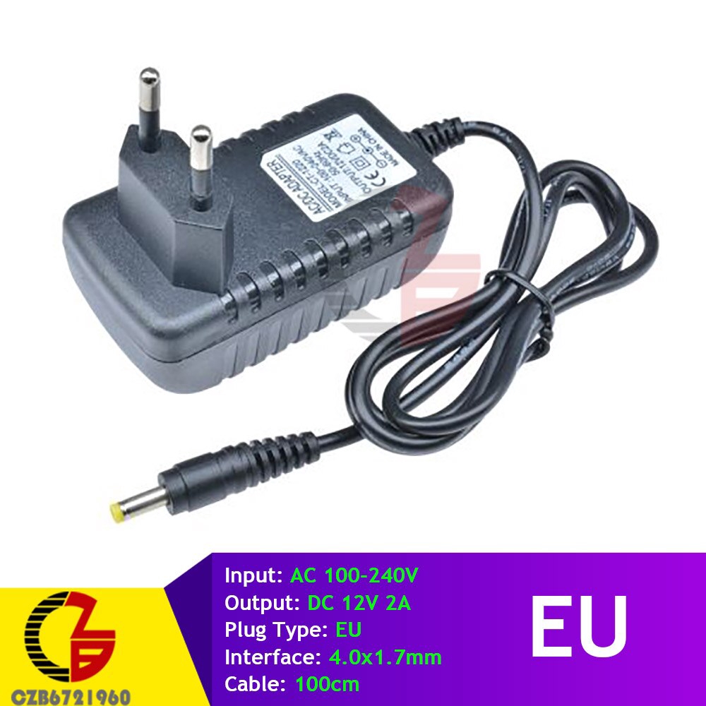 US EU Power Adapter AC 100V-240V to DC 12V 9V 5V 2A 1A Power Supply Transformer Voltage Converter 110V 220V Plug Socket Charger | BigBuy360 - bigbuy360.vn