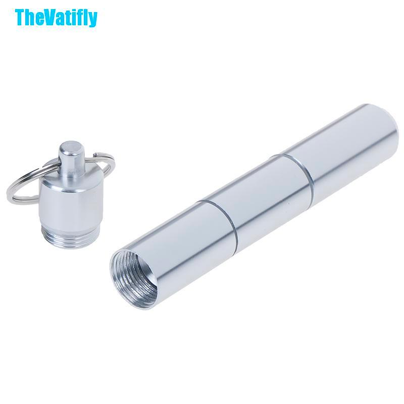 1 Hộp Nhôm Mini Đựng Thuốc Chống Thấm Nước