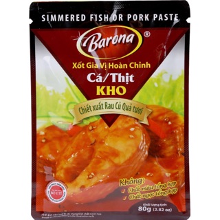 Sốt gia vị hoàn chỉnh cá/thịt kho 80g