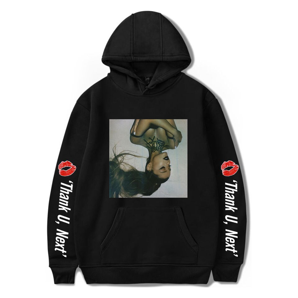 GRANDE Áo Hoodie In Chữ Thank You Next 2019 Thời Trang Cho Nam Và Nữ