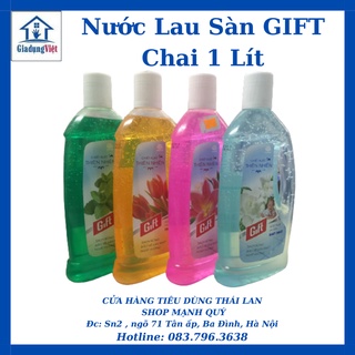 Nước lau sàn Gift Đủ Mùi Dung Tích 1L