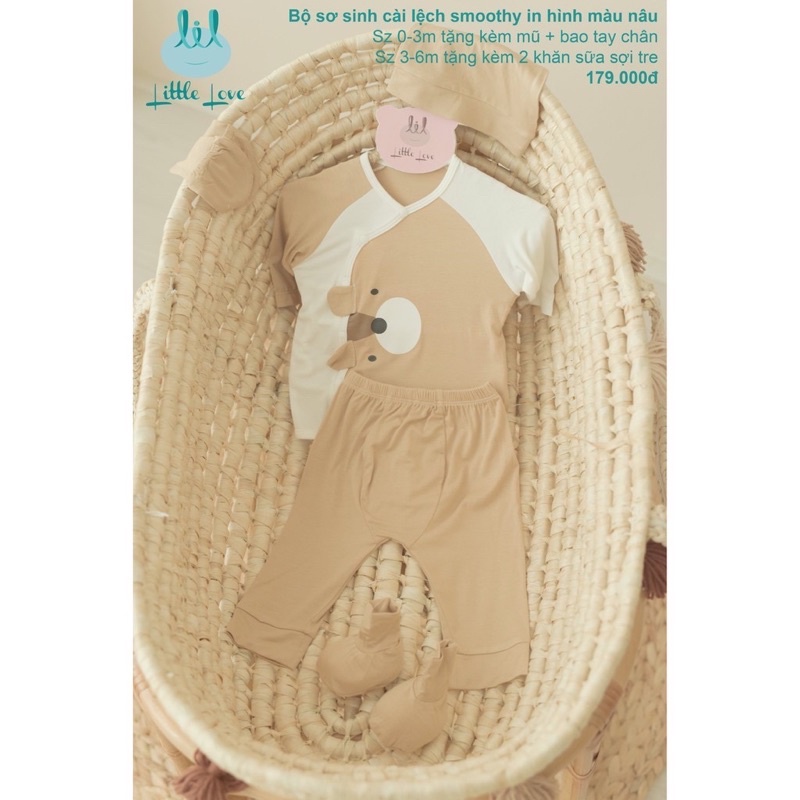 Bộ sơ sinh smoothy littlelove