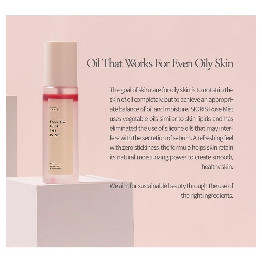 [Hàng mới về] Xịt khoáng Sioris Falling Into The Rose Mist 100ml | BigBuy360 - bigbuy360.vn
