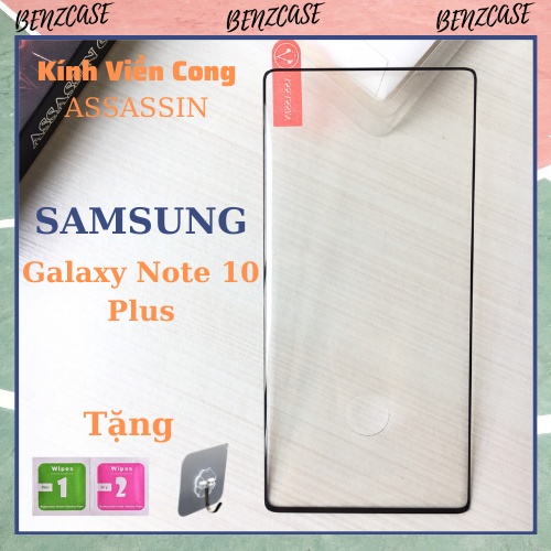 HÀNG CAO CẤP_Cường lực viền cong FULL KEO ASSASSIN cho SAMSUNG GALAXY NOTE 10 PLUS