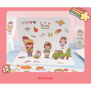 Sticker 39x6,5cm Cô Gái Zaomo