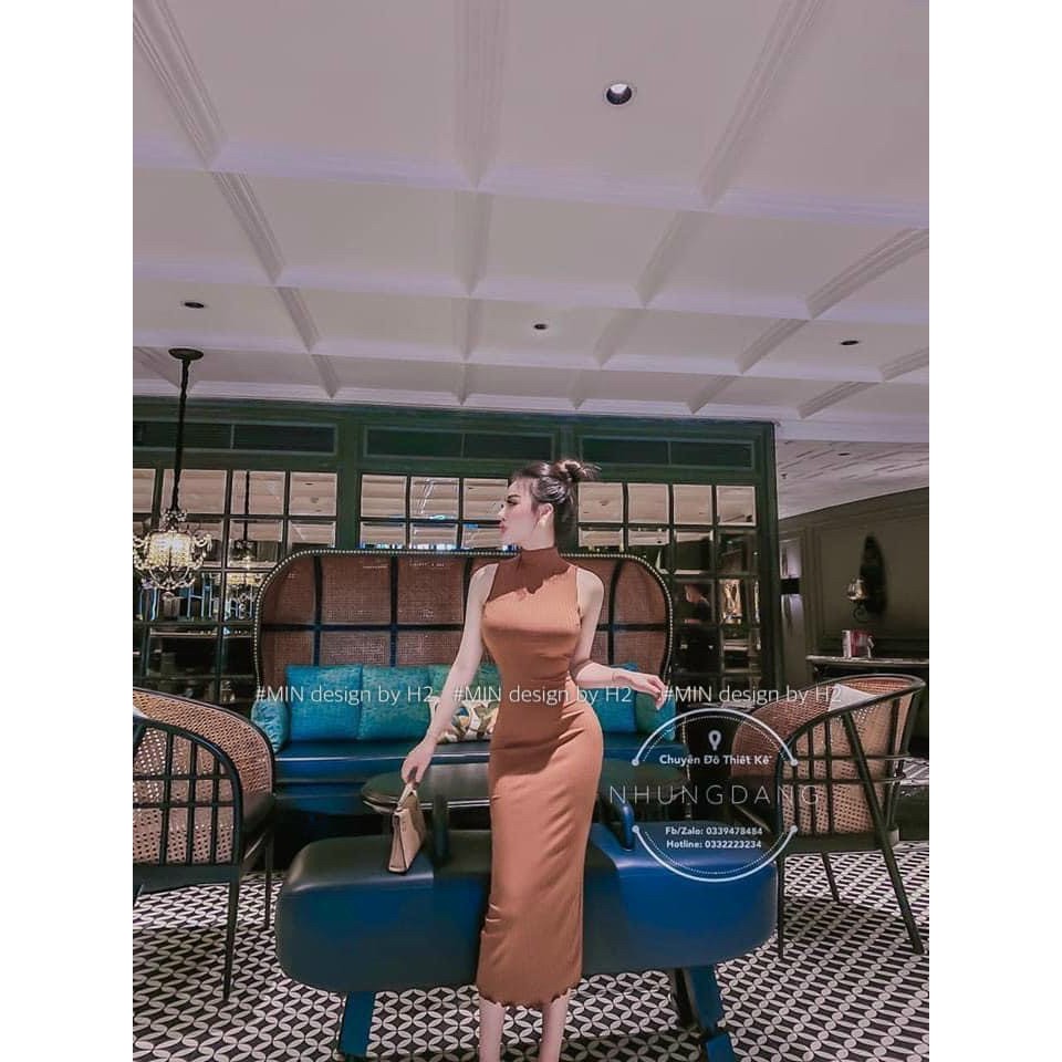 [MẪU MỚI] Đầm Body Phom Dài Cổ Lọ Chất Thun Gân Thích Hợp Mặc Đi Chơi Đi Dạo Phù Hợp Với Mọi Phong Cách | BigBuy360 - bigbuy360.vn