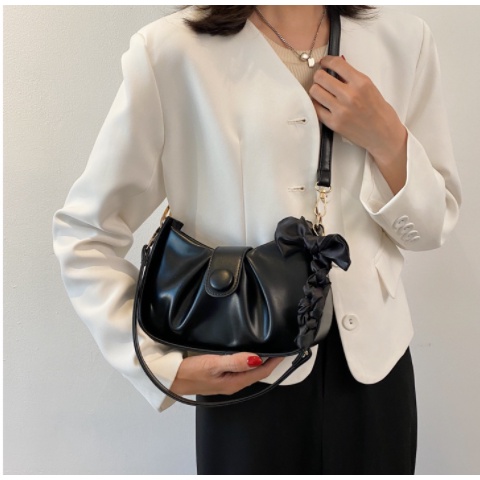 Túi xách nữ đeo chéo hàn quốc, phối nơ da PU, thời trang nữ cao cấp, mẫu mới nhất năm 2022- TX0001