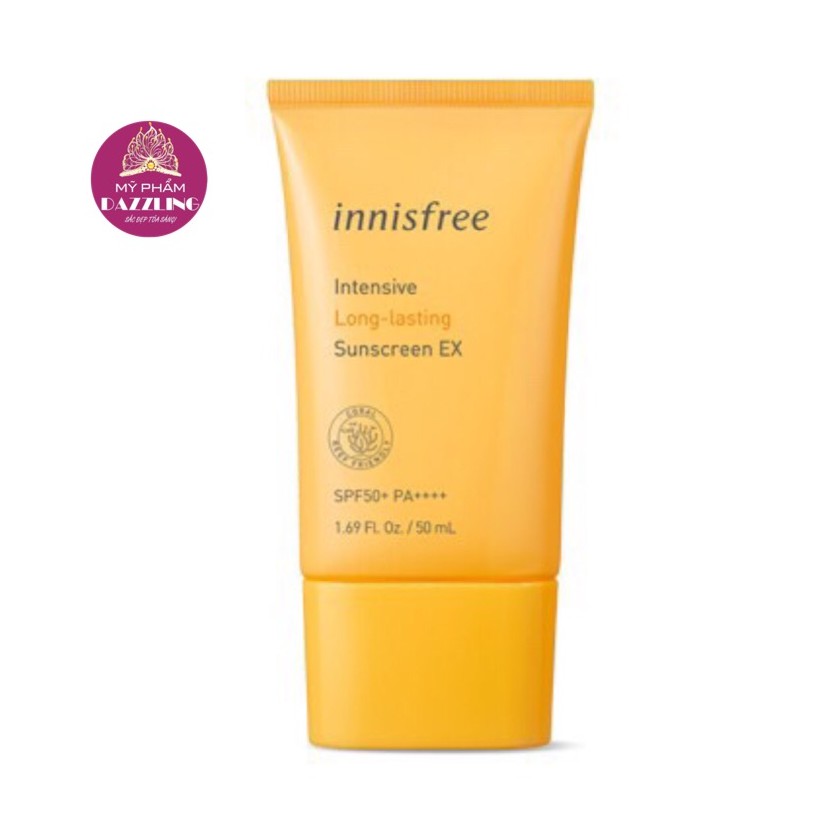 Kem Chống Nắng Innisfree Intensive Sunscreen SPF50+ PA++++ 50ml Mẫu Mới&lt;br&gt;Chính Hãng