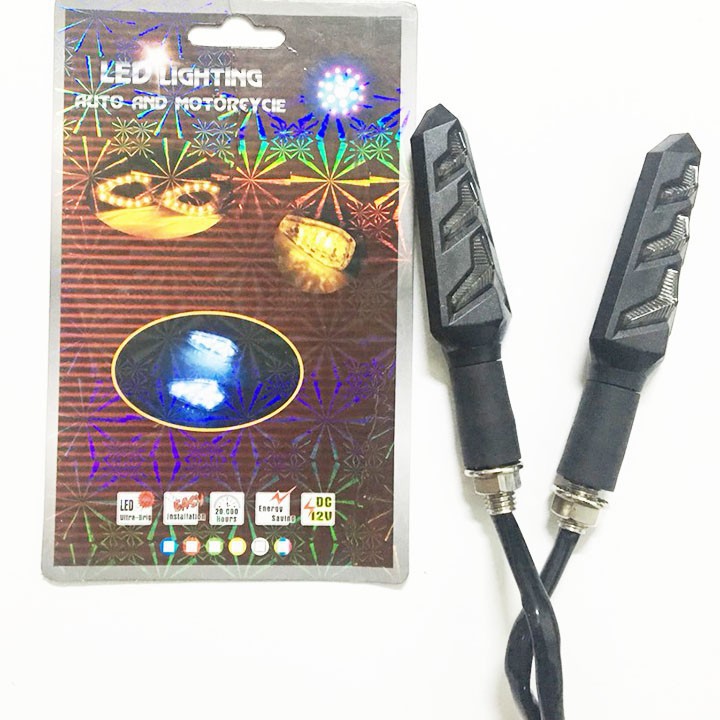 Đèn Led Xi Nhan mũi tên dài cho xe máy