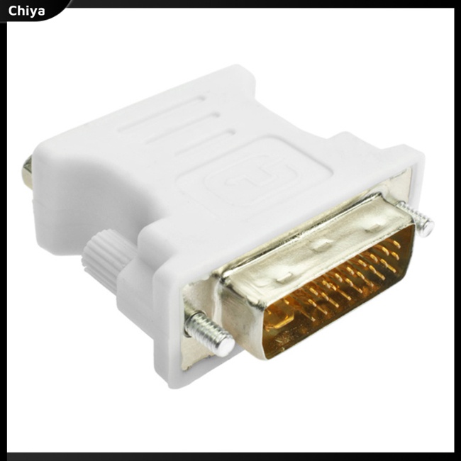 Đầu Chuyển Đổi Dvi-I 24 + 5 Pin Dvi Sang Vga Chuyên Dụng Cho Pc Laptop