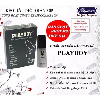 xịt Playboy chống xuất tinh sớm kéo dài thời gian cho Nam