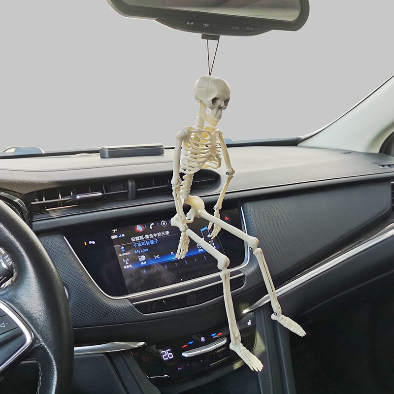 Bộ Xương Người Bằng Nhựa 60cm Trang Trí Halloween