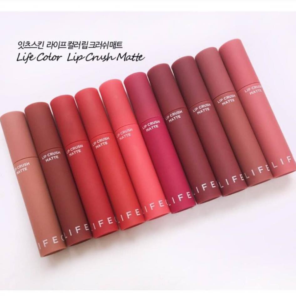 Son Kem Lì It’s Skin Life Color Lip Crush Matte  ( Sản Phẩm Chính Hãng )