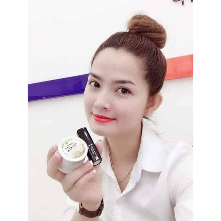 KEM GẠO THIÊN NHIÊN MẸ KEN-Hũ 30ml vừa chống nắng vừa makeup da thay phấn
