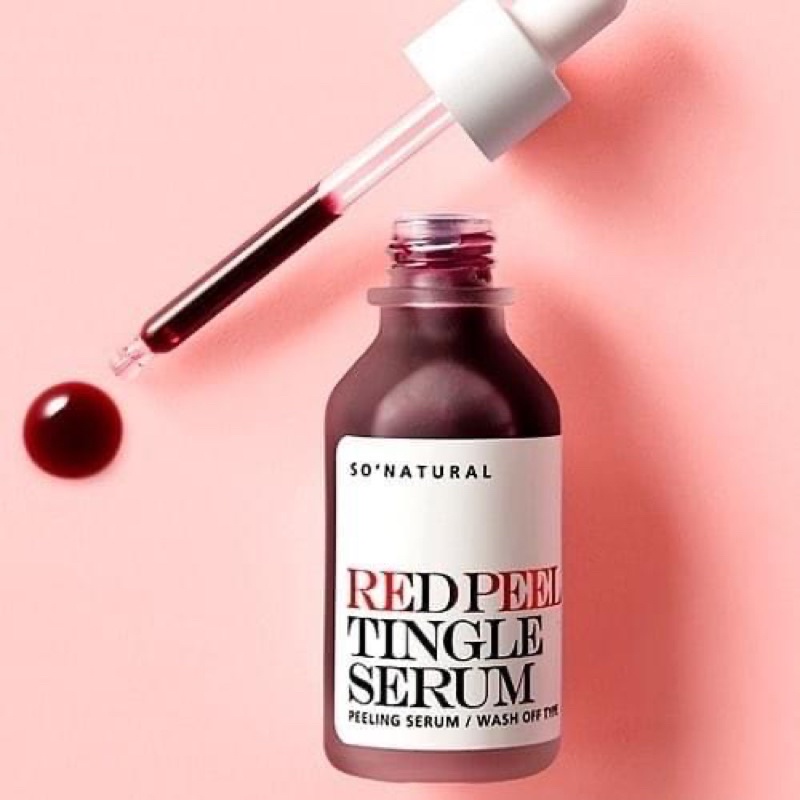 Tinh Chất Red Peel Tingle Serhm So Natural