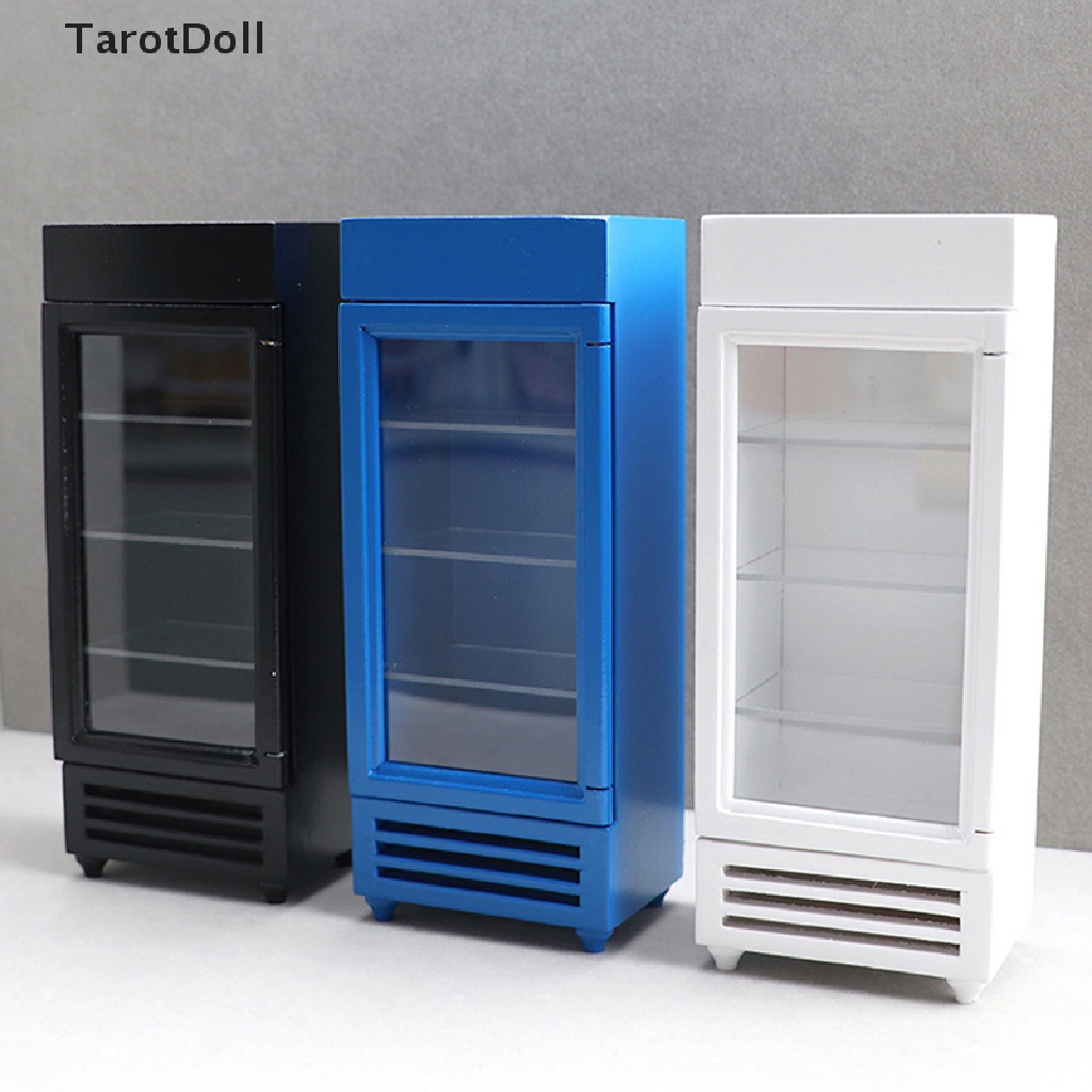 Tủ Lạnh Mini Trang Trí Nhà Búp Bê 1 / 12