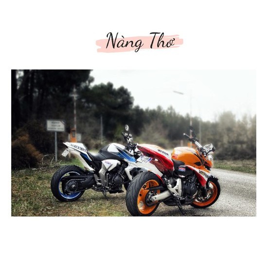 HÌNH XE MOTO NHIỀU KÍCH THƯỚC DÁN TƯỜNG_THIẾT KẾ NÀNG THƠ