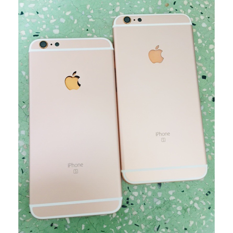 Vỏ máy iphone 6plus giả 6splus (hồng)